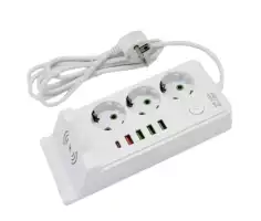 Удлинитель 3 usb 2 type-c
